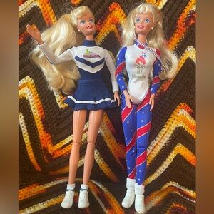 Vintage Olympic Barbie’s from 1996